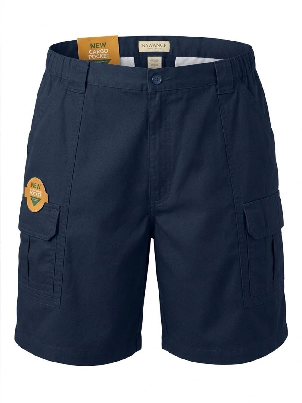 Savane Navy Hiking Shorts with Side Pockets